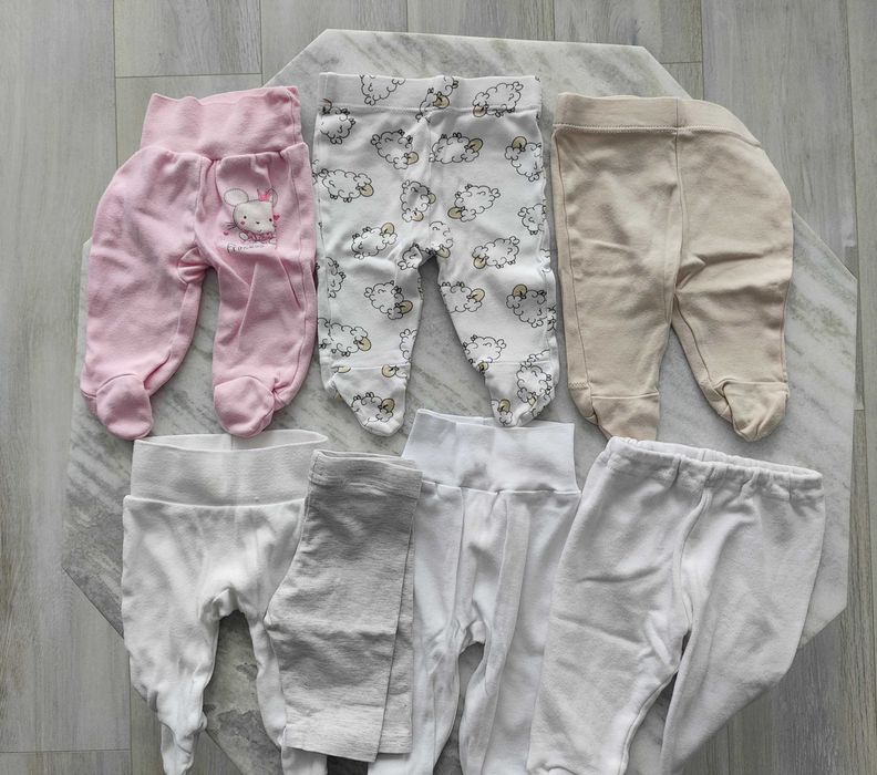 Lot hainuțe bebe fetiță 0 - 8 luni - 80 articole