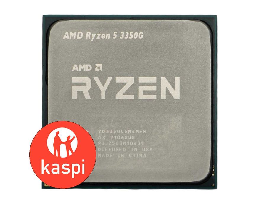 Ryzen 5 PRO 3350G 3.60GHz. AM4  Алматы