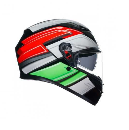 КАСКА AGV K3 - Wing Black/Italy