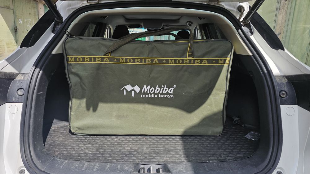 Полки Mobiba для мобильной бани