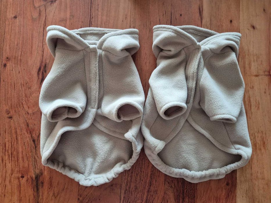 Дрешки от полар за кученца