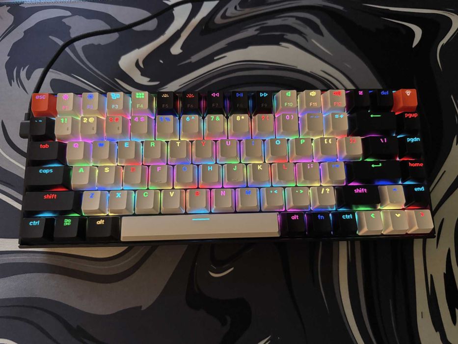 Tastatura mecanica Keychron K2 - Bluetooth - Gateron Red - Hot Swap - RGB