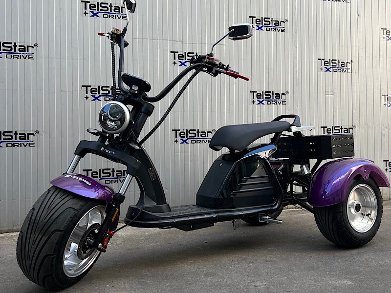 Електрическа триколка HARLEY с два мотора Х30 SPORT 2х3000W 60V