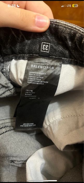 Blugi barbati balenciaga