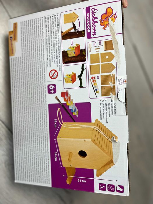 EICHHORN Къщичка за птици за оцветяване