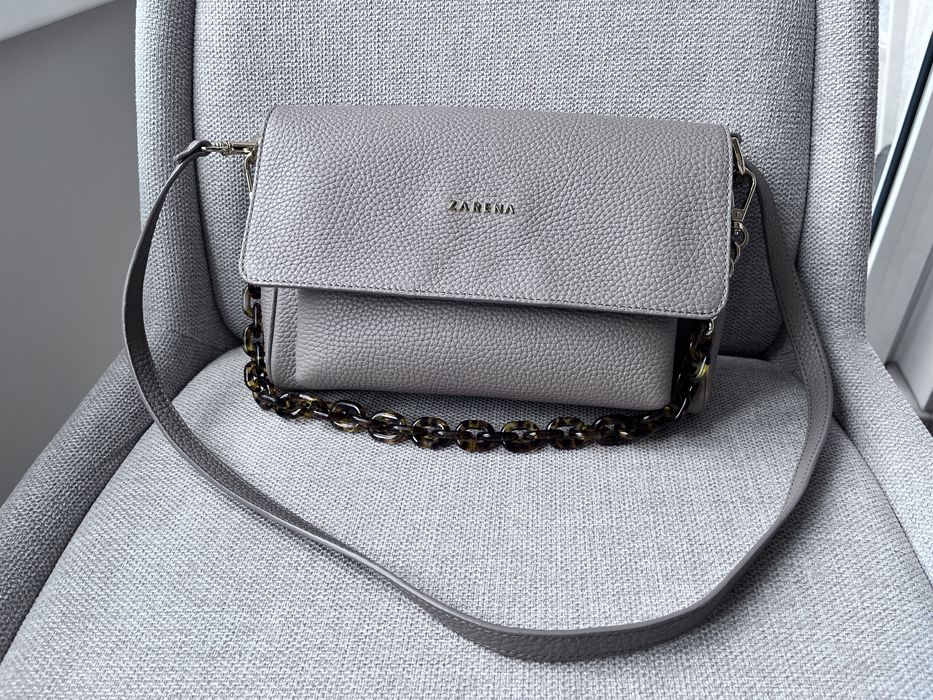 чанта Zarena Galia крос боди бежова