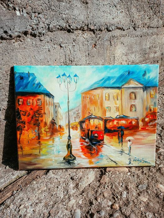 Lucrari pictura pe panza in ulei