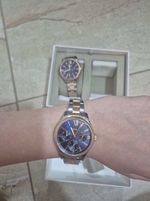 Set ceasuri Fossil EL și EA - noi cu folie de protecție și cutie