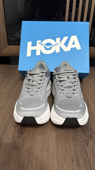 hoka bondi 9 gri