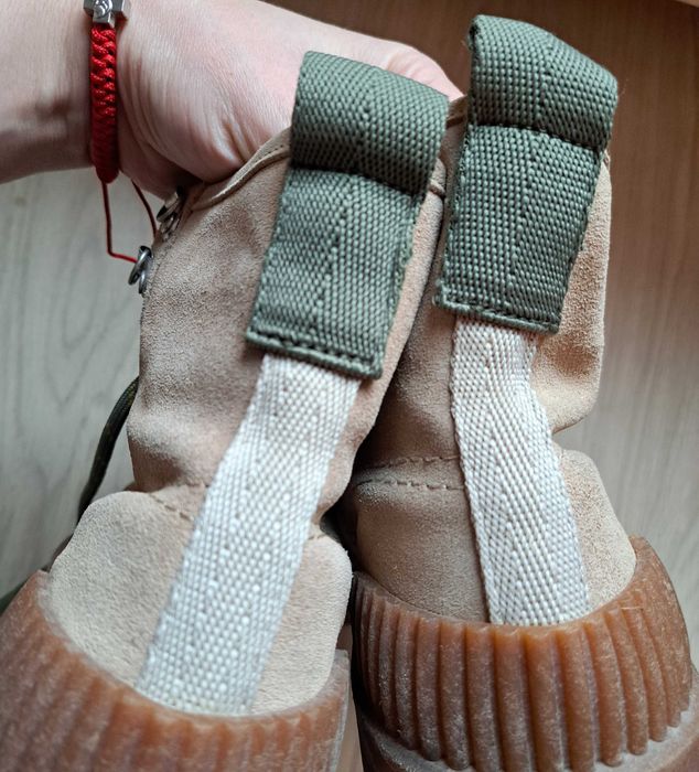 Нови боти/туристичесси естествен велур Зара