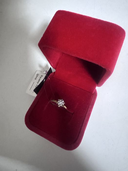 Колечко золотое 585 пробы