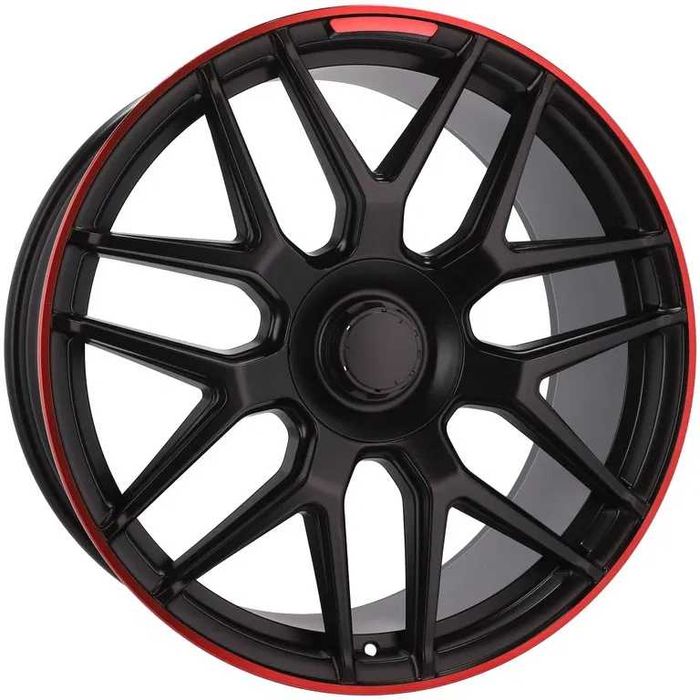 Jante Mercedes R22 5x130 Brabus Red Lip Style | G500, G63