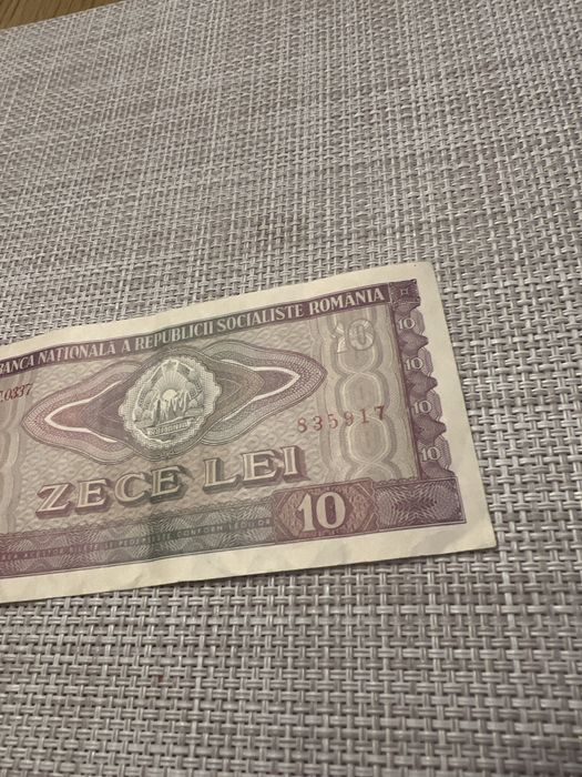 Bancnota zece lei rsr 1966