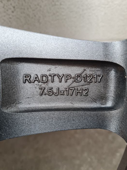 Джанти за VW AUDI SEAT SKODA Mercedes R17 5x112 ET37 7.5J