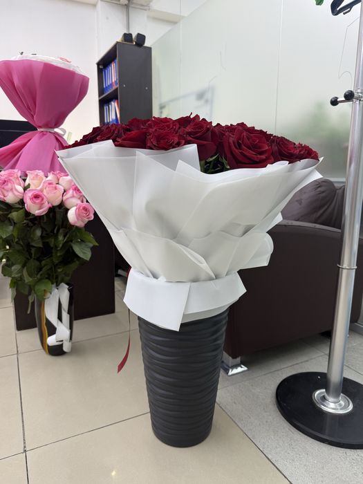 Букет из 51 красной розы