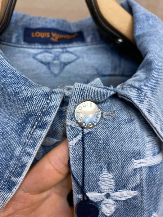 Geaca de blugi Louis Vuitton premium