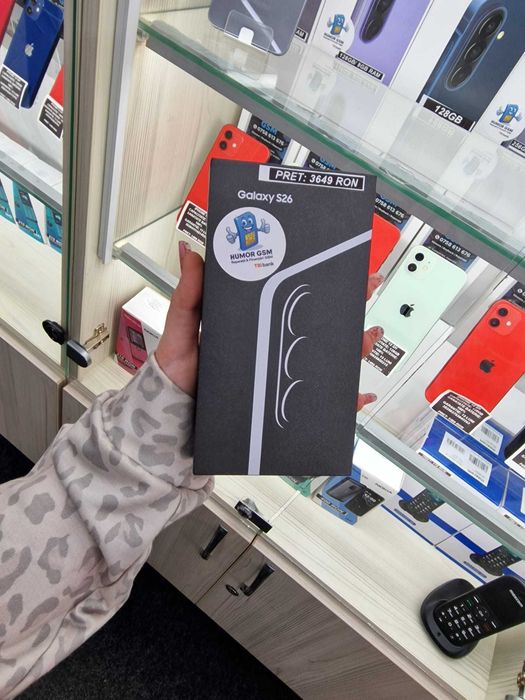 Samsung Galaxy S26- 256GB / 12 RAM (NOU SIGILAT) -3649 Ron (TVA inclus)