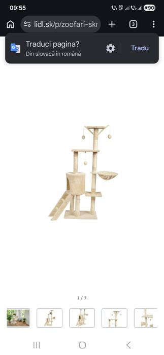 Ansamblu de joacă pentru pisici Zoofari.