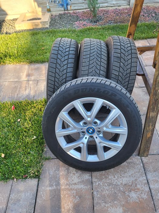 Jante BMW X1 X2 5x112 cu cauciucuri 205 60 17