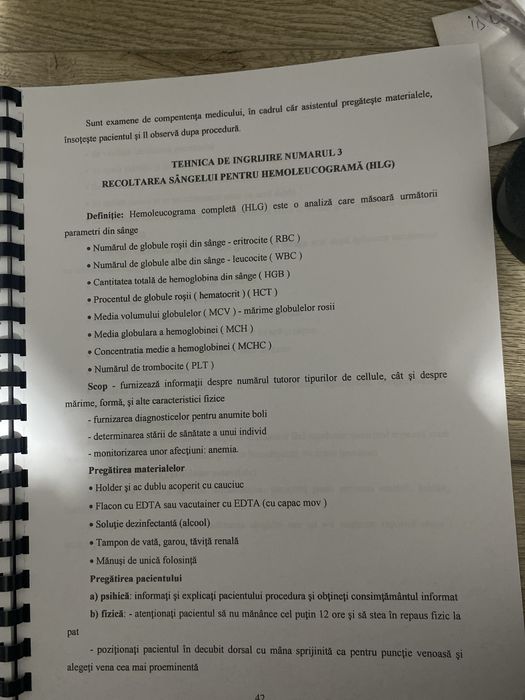 Vând proiect Ingrijirea pacientului cu hipertensiune arteriala