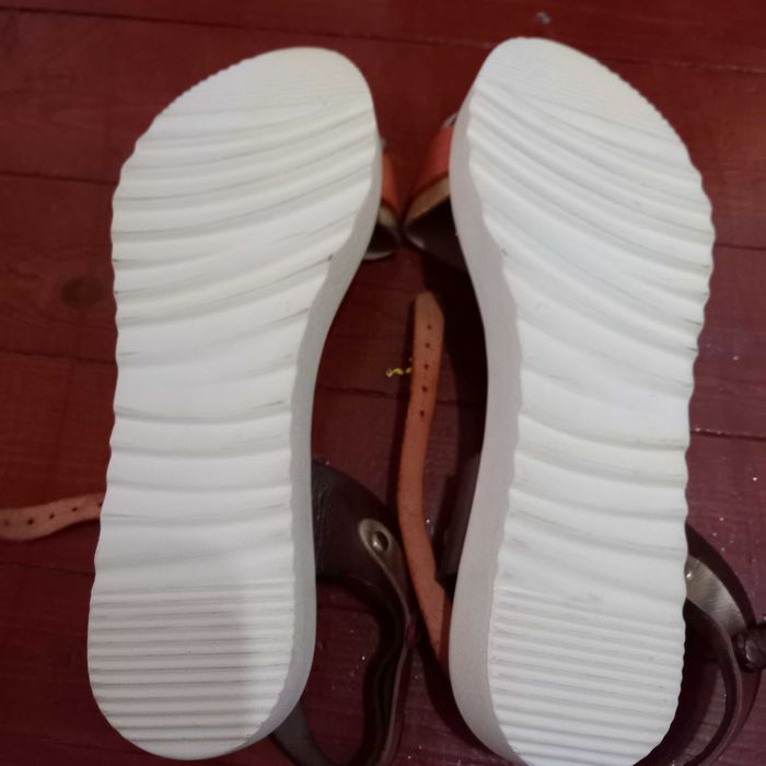 Sandale de vara cu barete din piele