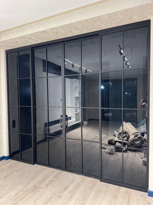 Лофт двери и душевые перегородки