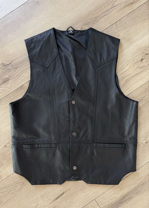 Vesta Piele Naturala POLO Negru Barbati | Marime M (48-50)