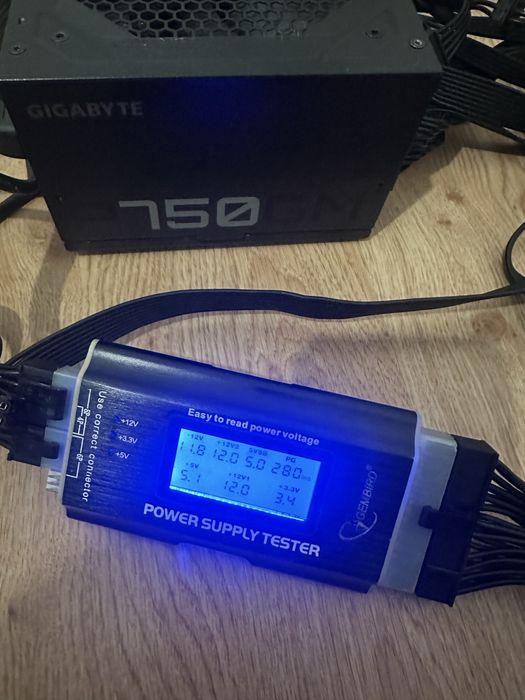 Sursa Gigabyte GP-P750GM, 80 PLUS Gold, 750W, PFC Activ