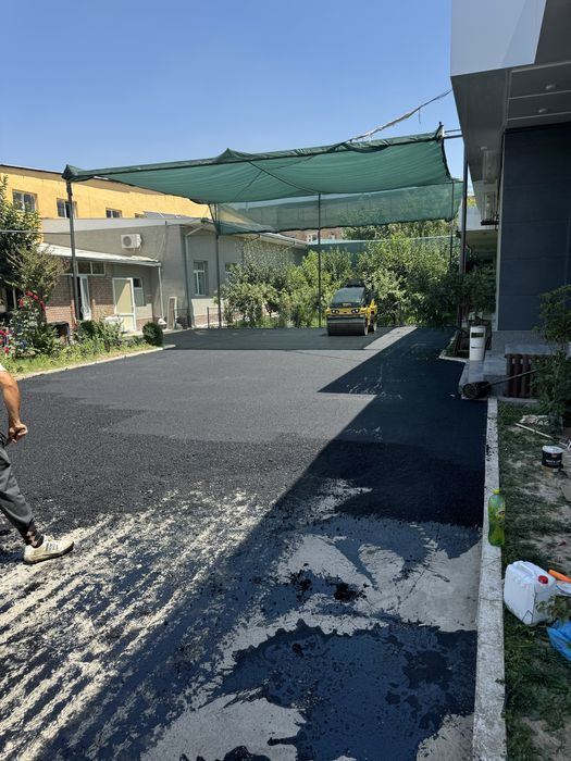 Асфальтирование.Дорожная разметка.Asfalt va yol chizish xizmati