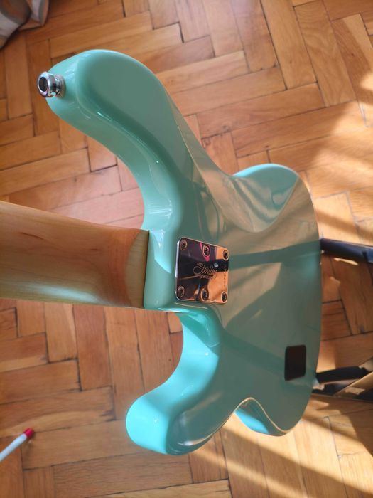 Sterling stingray ray 4 бас китара, sub, mint green