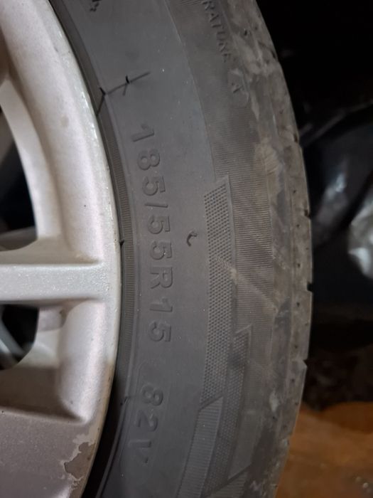 Продам колеса в сборе с летней резиной.