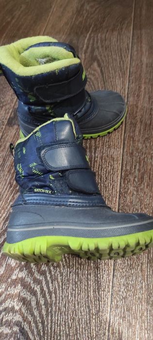 Детские сапоги skechers
