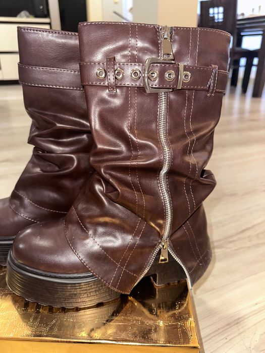 Ботуши естествена кожа