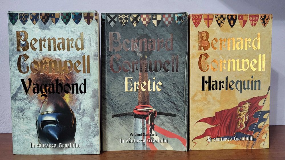 Bernard Cornwell – seria In cautare Gralului (3 tilturi)