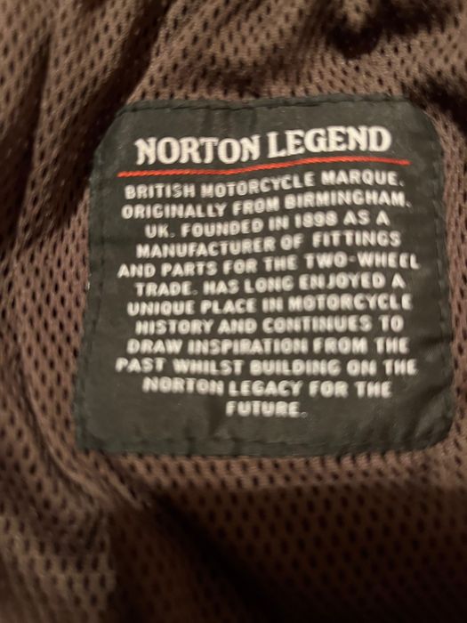 Чисто ново, кожено яке NORTON, естествена кожа, внос от Англия