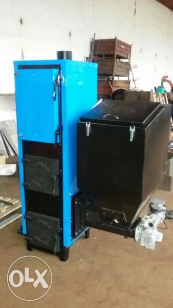 Комбинирани котли, Котли на пелети, котли на твърдо гориво