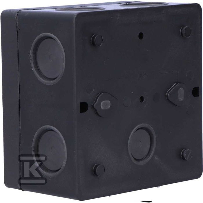 Doze ramificatie, Kopos KSK 100_FA negre, conectori teava PVC negru