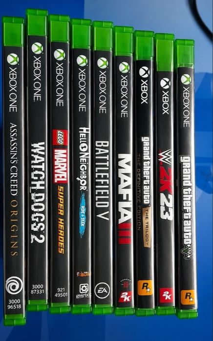Xbox one fat cu jocuri
