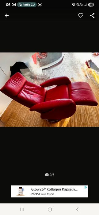 Fotoliu piele Polinova