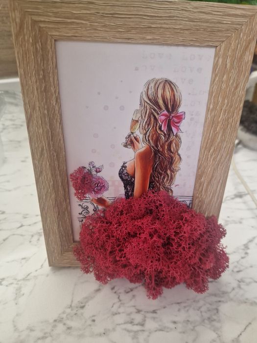 Дизайнерски картини от скандинавски мъх