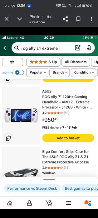 Asus ROG ally z1 Extreme