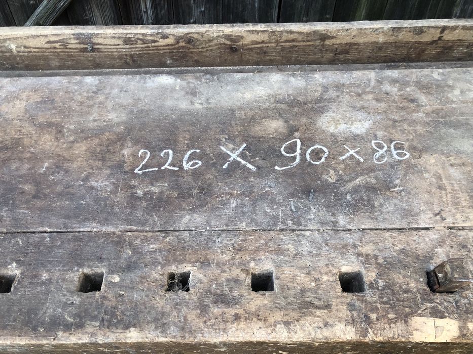 Banc de tâmplârie vechi