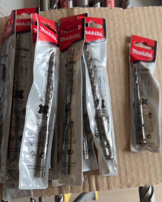 Бур sds plus d 5, 6, 10, 8, 10, 12, 14, 16, sds max d 14, 16, 18,