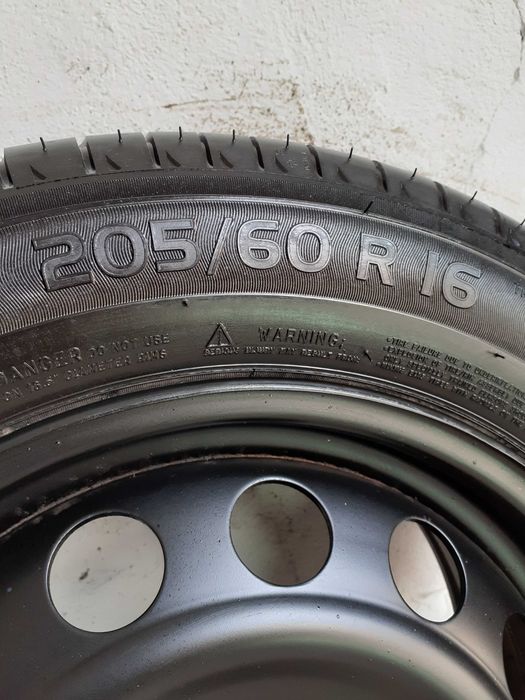 Roata rezerva PEUGEOT Partner, CITROEN, OPEL Combo Cargo   205/60 R16