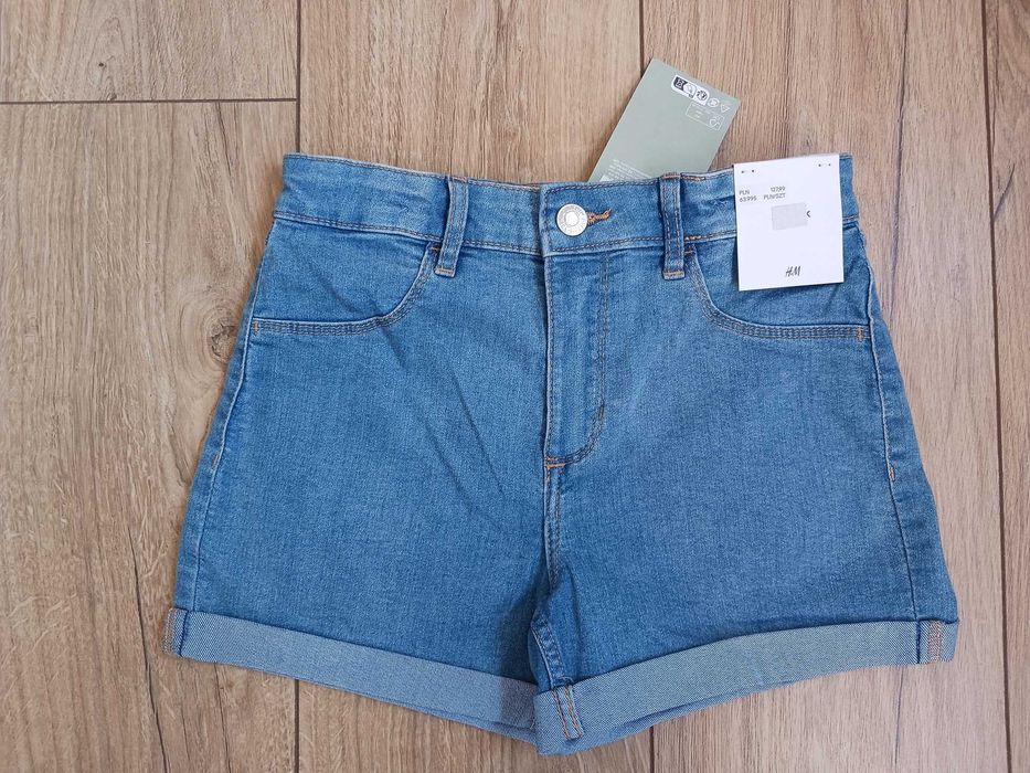 Нов къс дънков панталон H&M