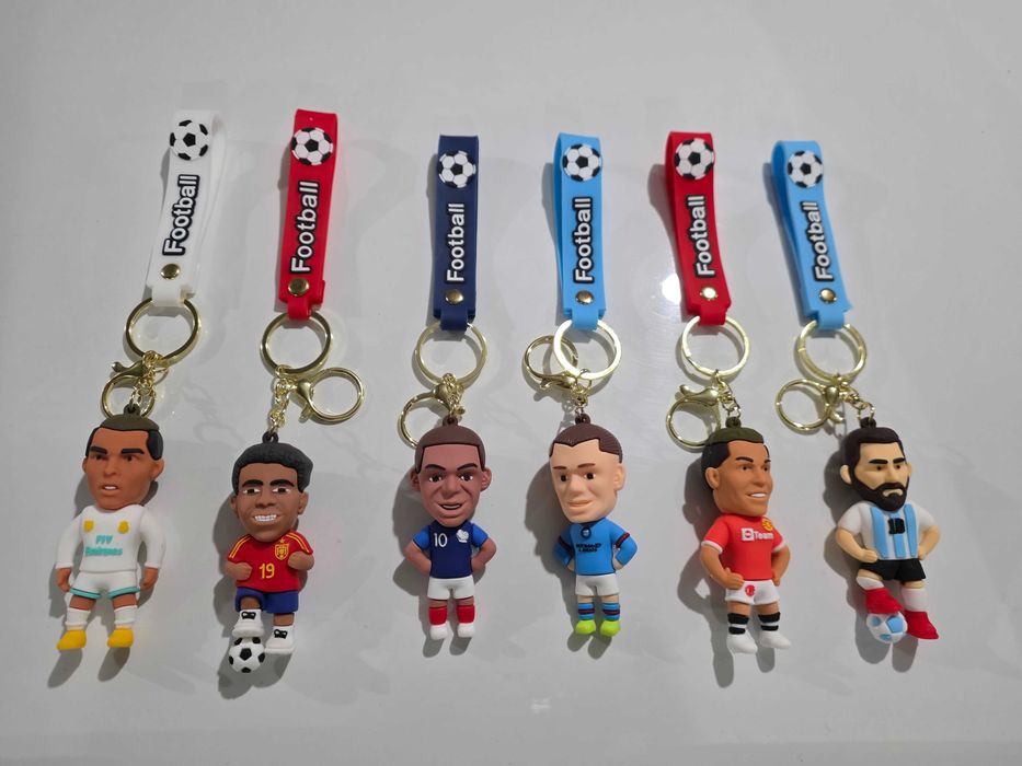 Фенски ключодържатели Роналдо, Меси, Холанд, Ямал нов модели 25/26