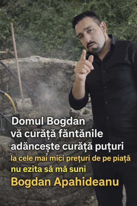 Curăț fântâni puțuri cluj și zonele limitrofe