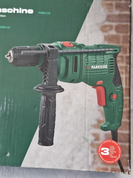 Mașină / bormasina de găurit cu impact Parkside PSBM D5
