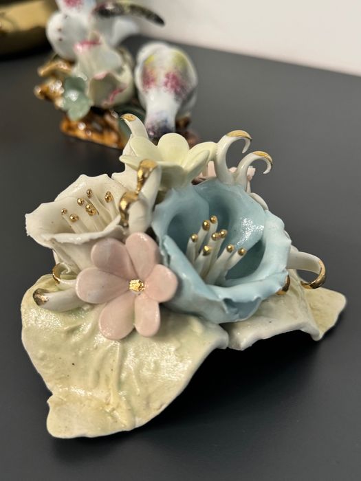 Set 3 bibelouri flori/pasari