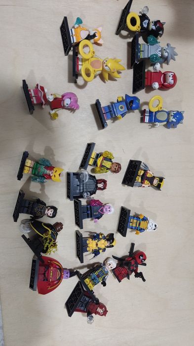 Лего популярных персонаж